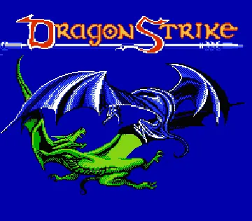 Advanced Dungeons & Dragons - DragonStrike (USA) screen shot title